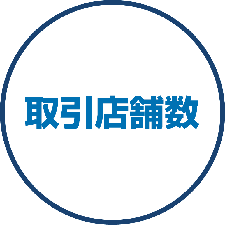 取引店舗数